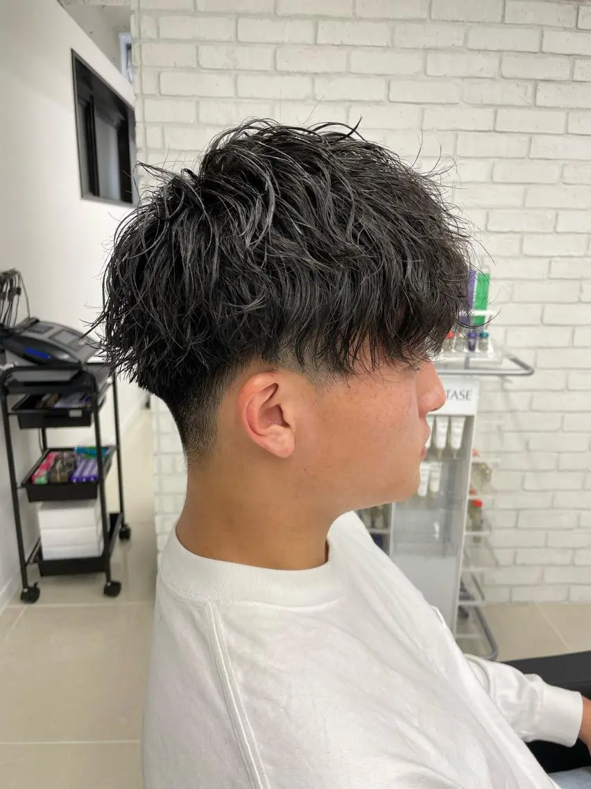 ショート カラー パーマ ヘアアレンジ メンズ 🔥メンズ特化🔥 木村 祐太のヘアスタイル