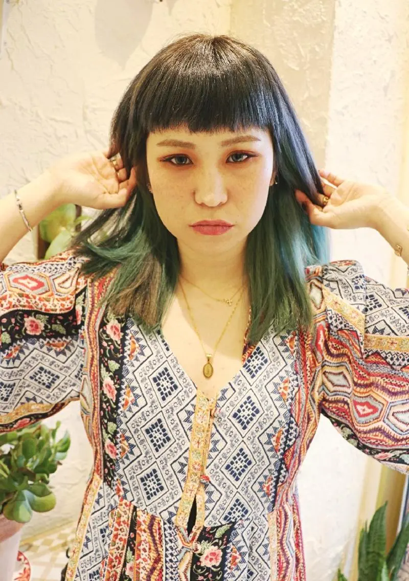 ミディアム 徳永 博志のヘアスタイル