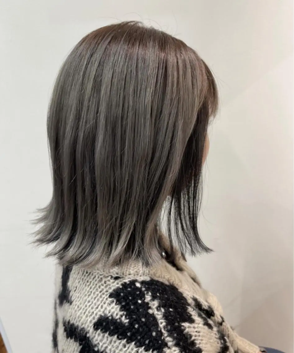 ミディアム 西村 和樹のヘアスタイル
