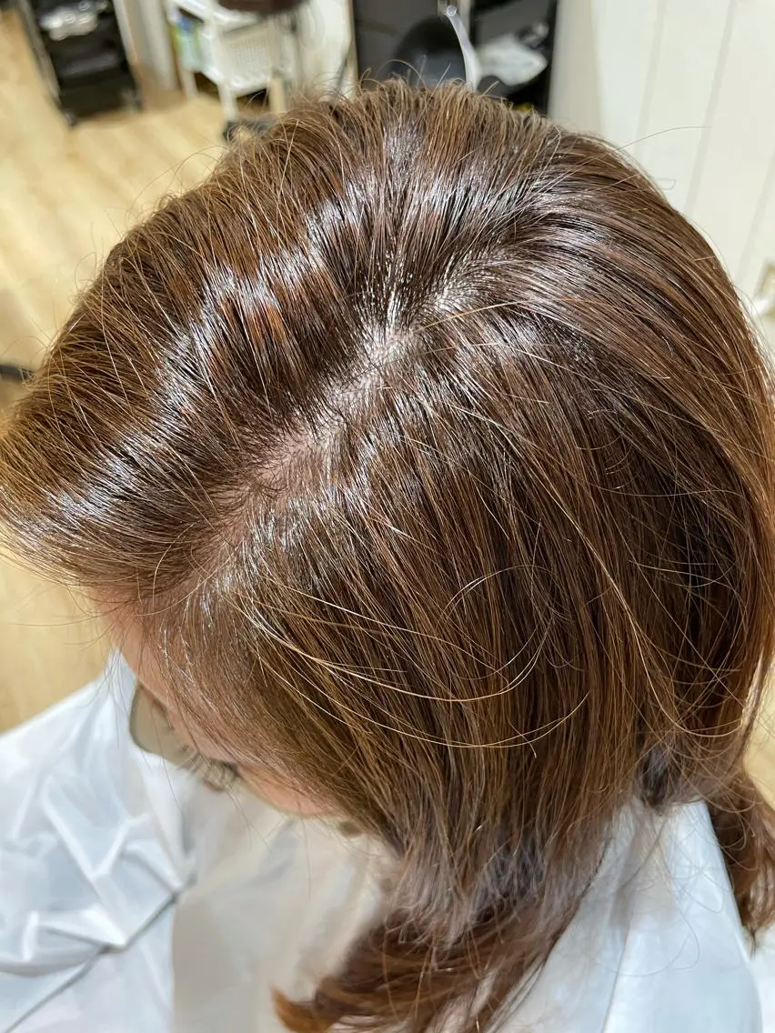 ロング ボブカット 佐々木 祐太のヘアスタイル