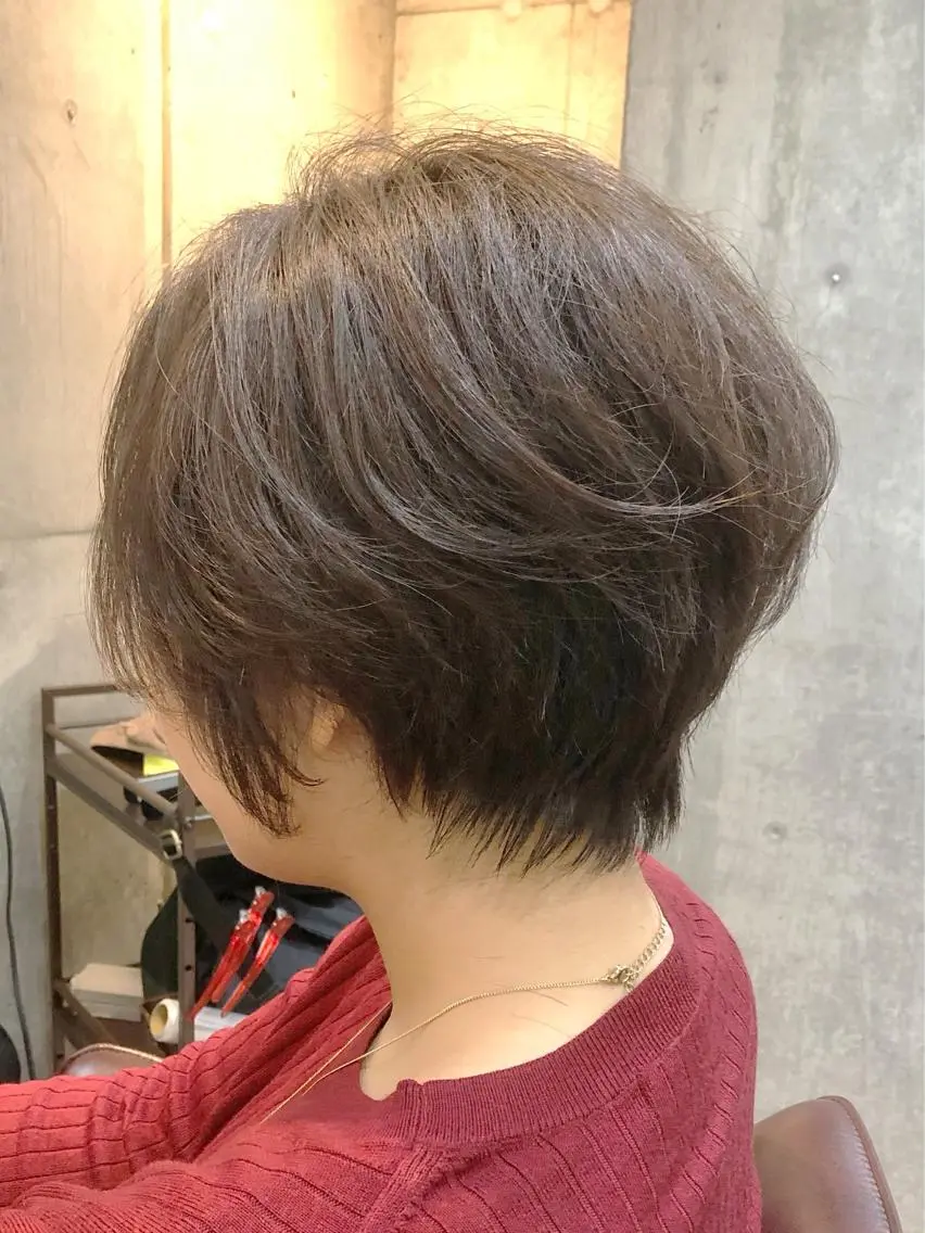 ショート 増山 大起のヘアスタイル