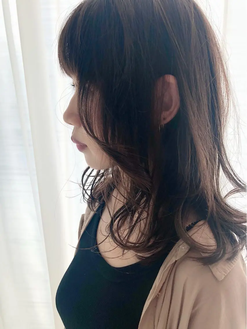 セミロング カラー ヘアアレンジ UNIX N.horiiのその他イメージ
