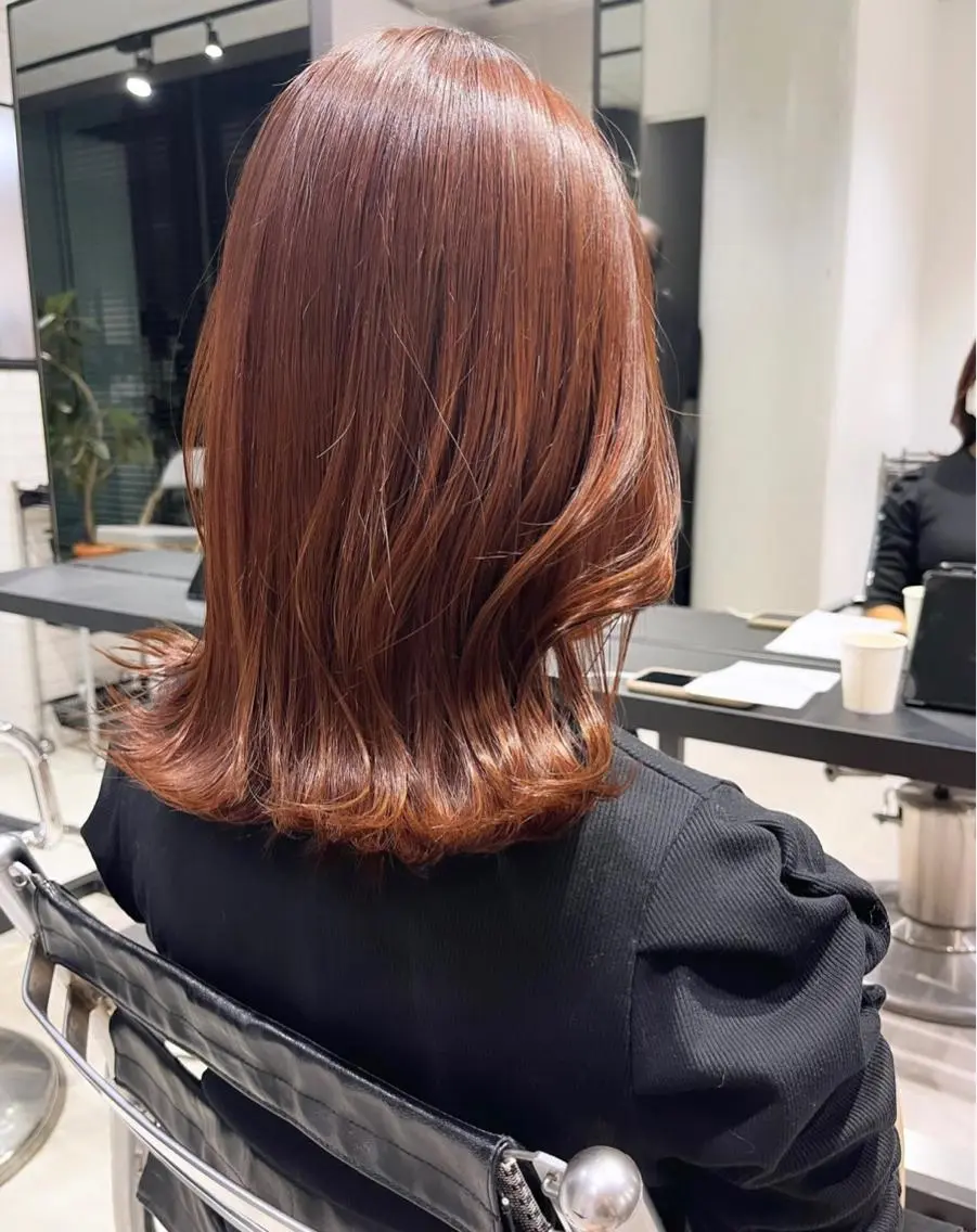 ミディアム カラー カット ヘアカラー トリートメント マンツーマン美容師/ 艶髪/YUKAのヘアスタイル