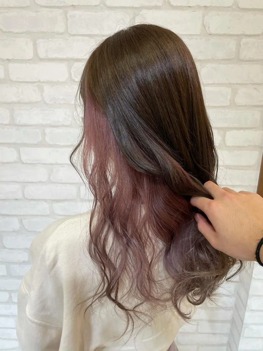 ロング カット ヘアカラー 💎メンズカット/ 透明感　吉田拓海💎のヘアスタイル