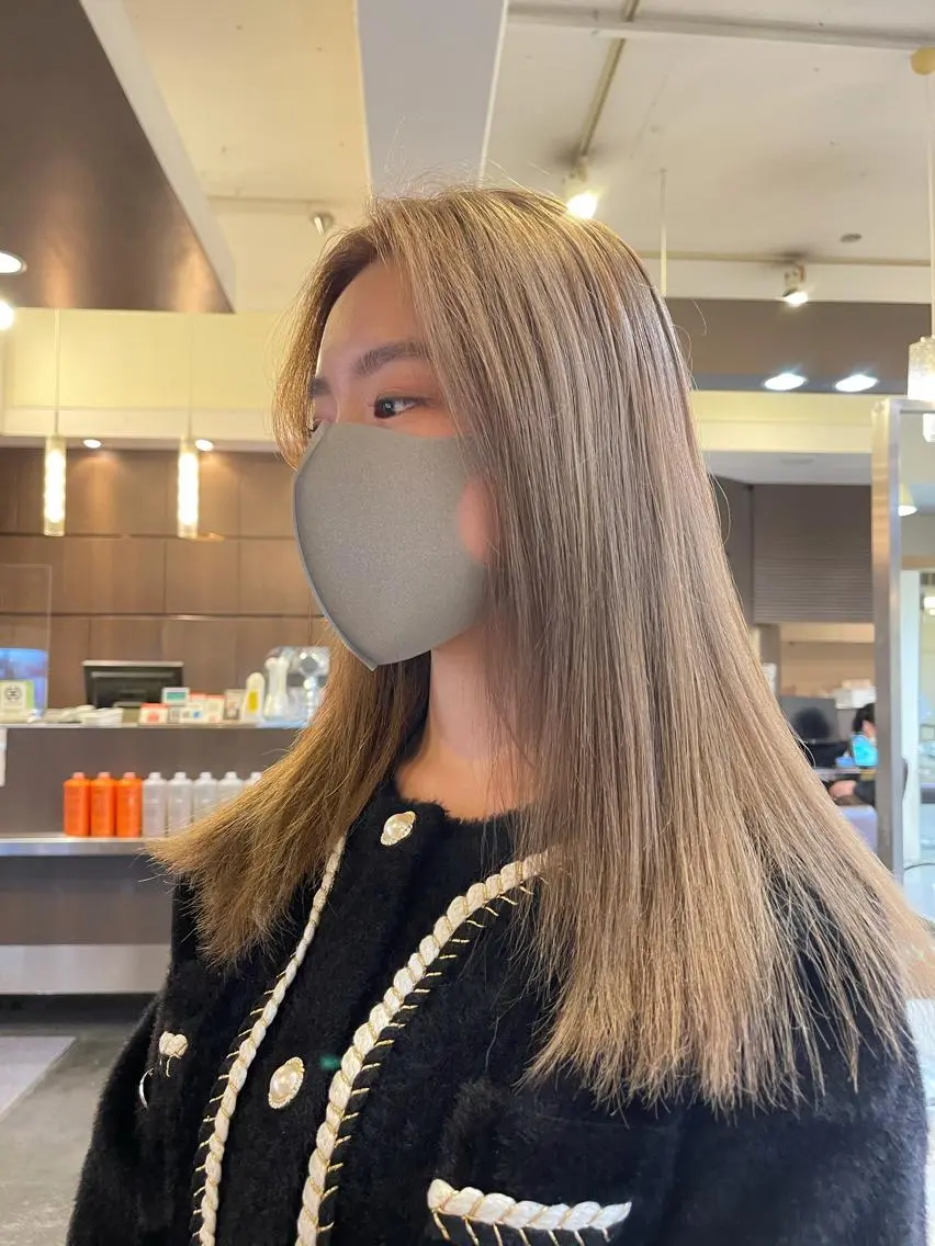 カラー ヘアカラー ユナ🌙 nailのネイルデザイン