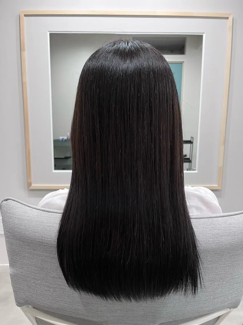 ロング カラー liL hair サトウリョウタのヘアスタイル
