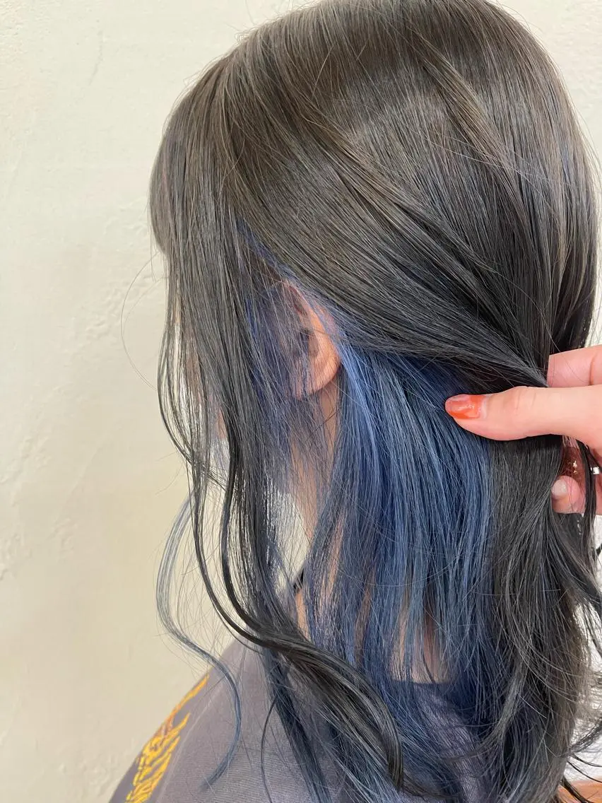 セミロング ヘアカラー トリートメント 関根 沙季のヘアスタイル
