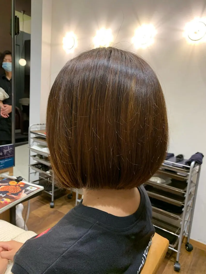 ミディアム 🍀小顔ショート🍀 有賀祐貴のヘアスタイル