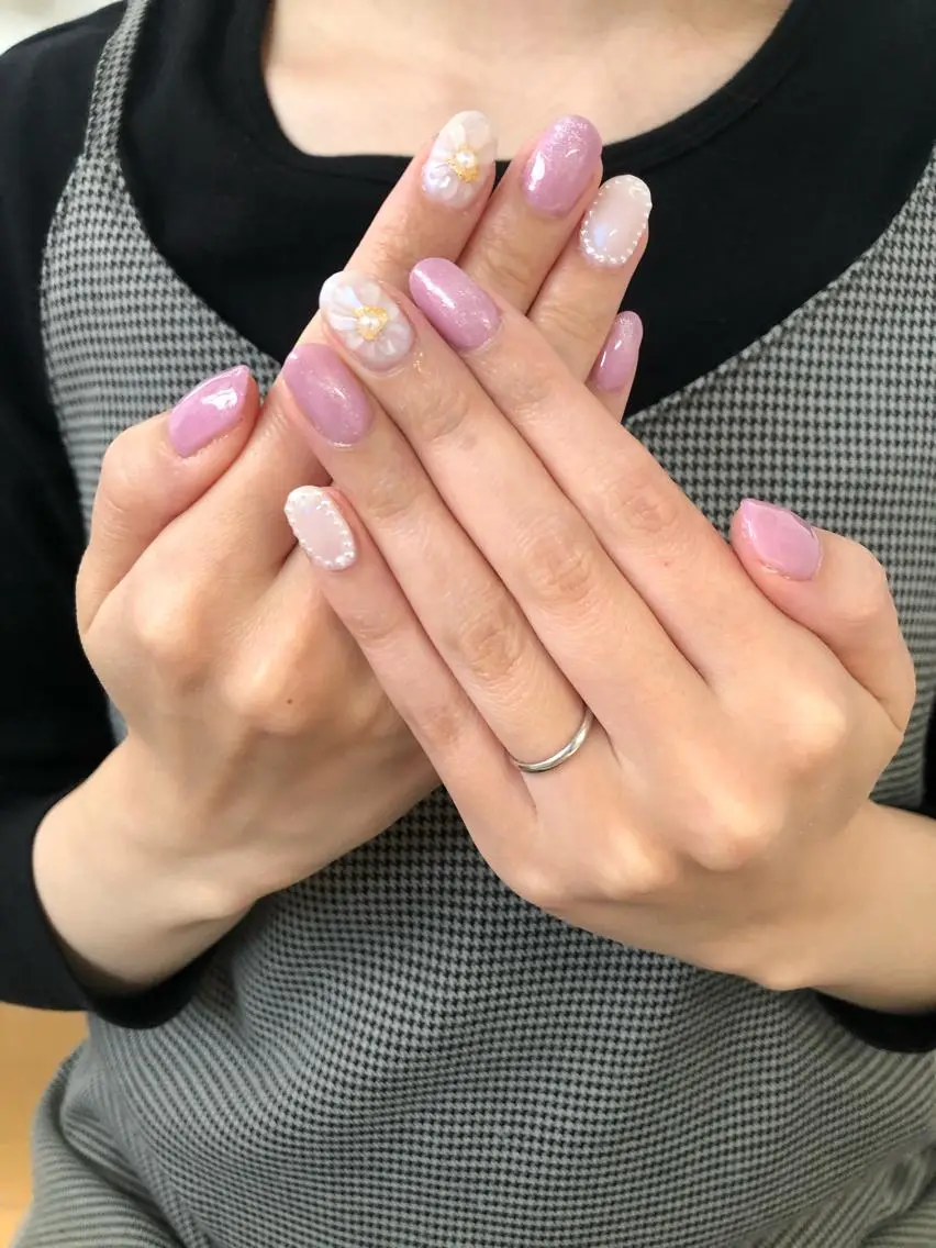 ネイル ハンドネイル プライベートサロン loveyのネイルデザイン