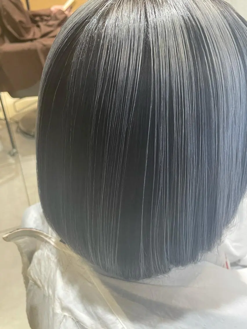 ミディアム ヘアカラー トリートメント 最高峰美髪矯正No1 toshiのヘアスタイル