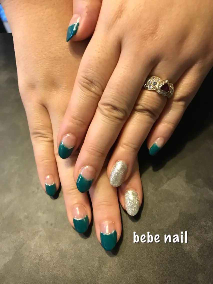 ネイル ジェルネイル パラジェル 冬ネイル クリスマス ハンドネイル Ann nailのネイルデザイン