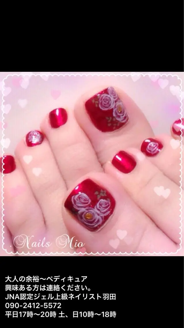 ネイル フットネイル .Nails Mio 赤羽西ネイルサロンのネイルデザイン
