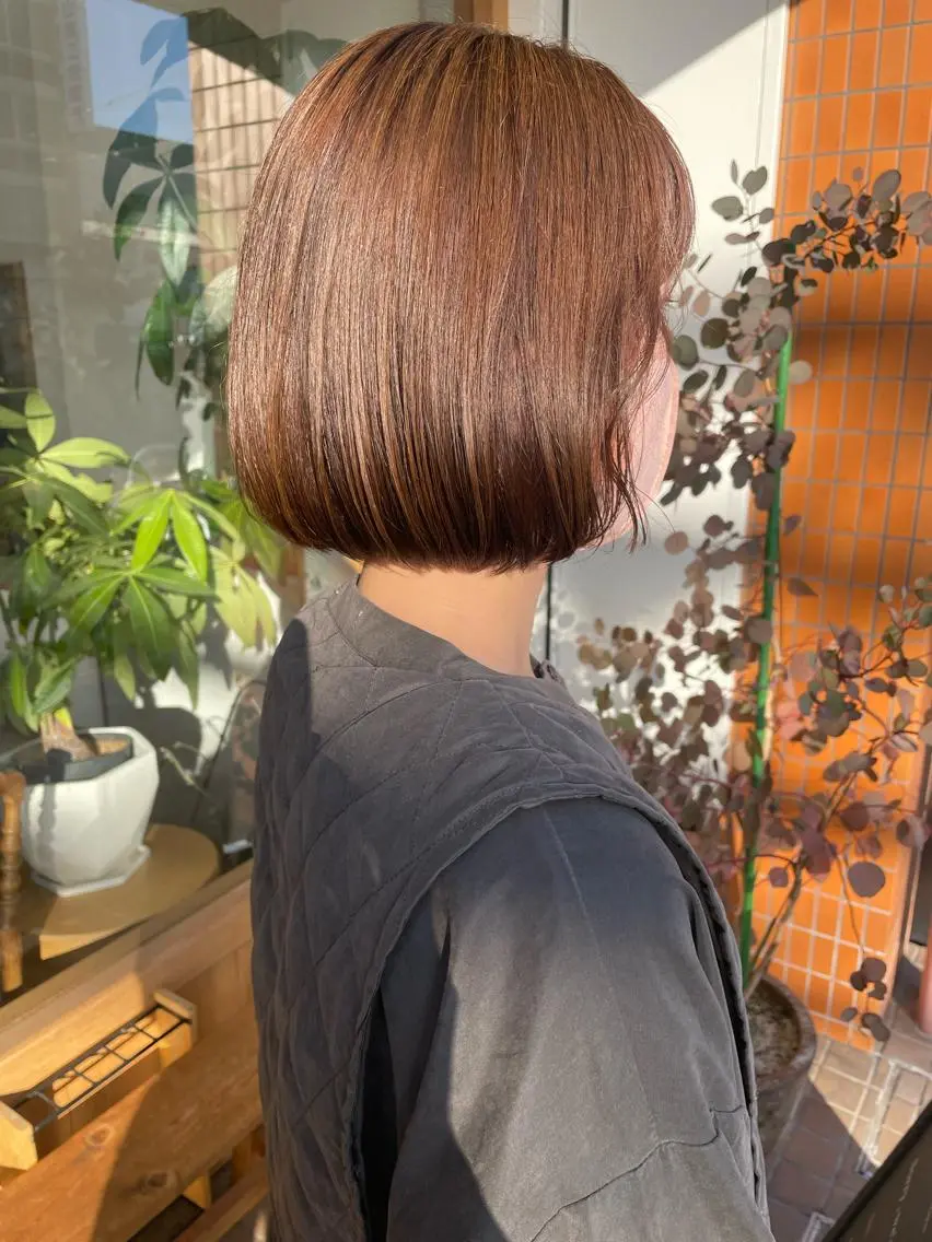 ミディアム ボブ Era Hatsuneのヘアスタイル