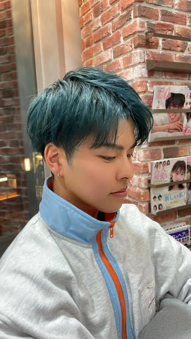 カラー メンズ メンズブリーチ ブリーチ ヘアカラー ✨似合わせ特化美容師 WILL上村 拳吾のヘアスタイル