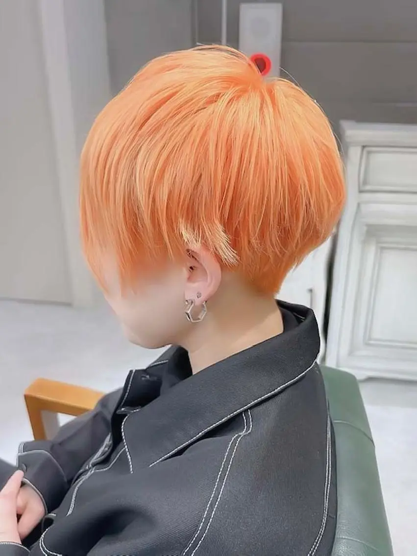 カラー メンズ メンズブリーチ メンズハイトーン マッシュ ブリーチ ダブルカラー DAYS Men’sのヘアスタイル