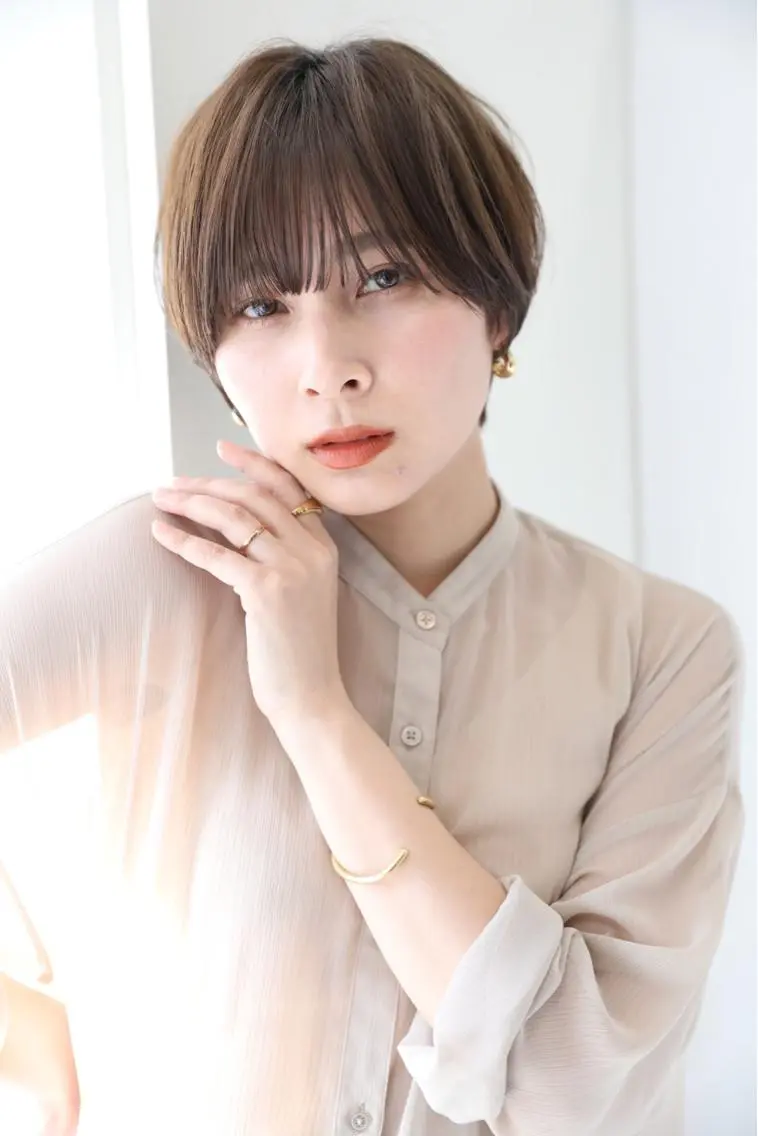ショート カット ヘアカラー ✨関西No1✨ 春木淳也のヘアスタイル