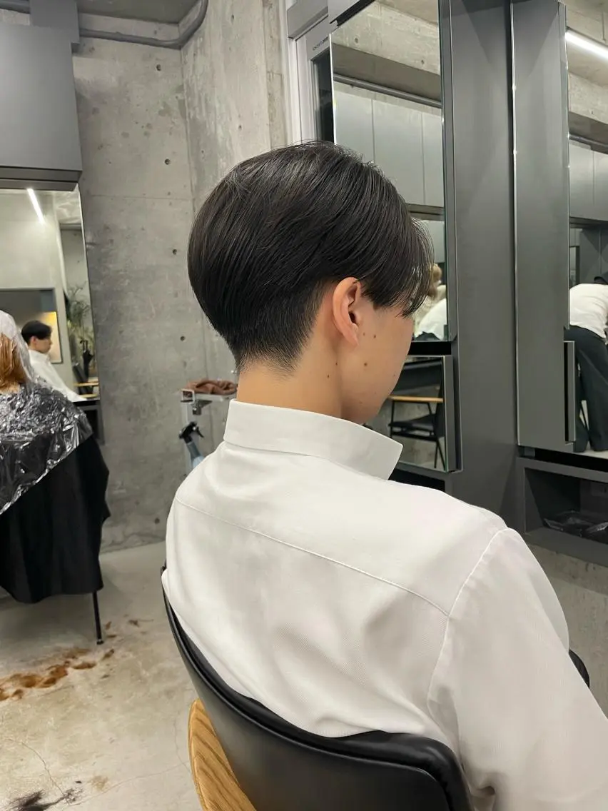 ショート メンズ カット 佐伯 和佳のヘアスタイル