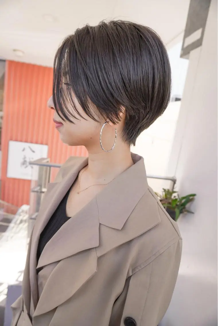 ショート カラー カット ヘアカラー トリートメント ショート/レイヤー なら石井知希のヘアスタイル