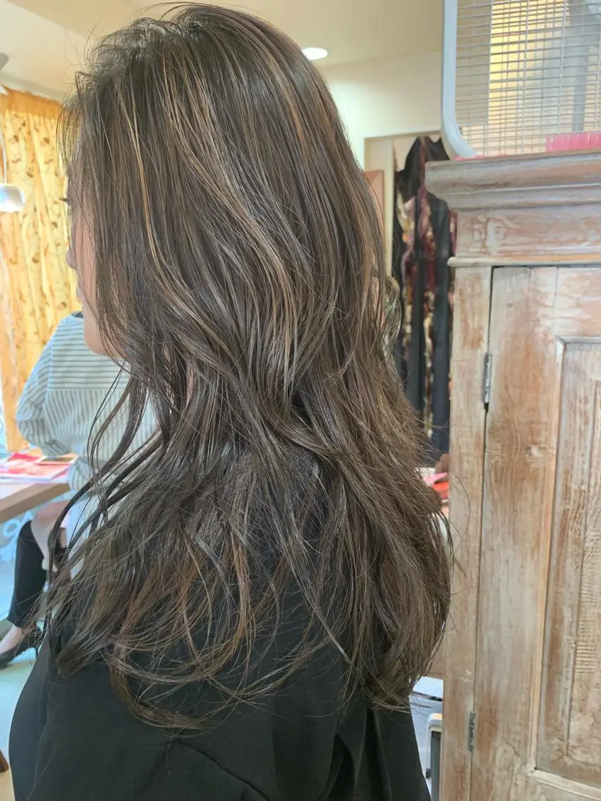 ロング カラー 🌸スタイリスト 山浦美恵のヘアスタイル