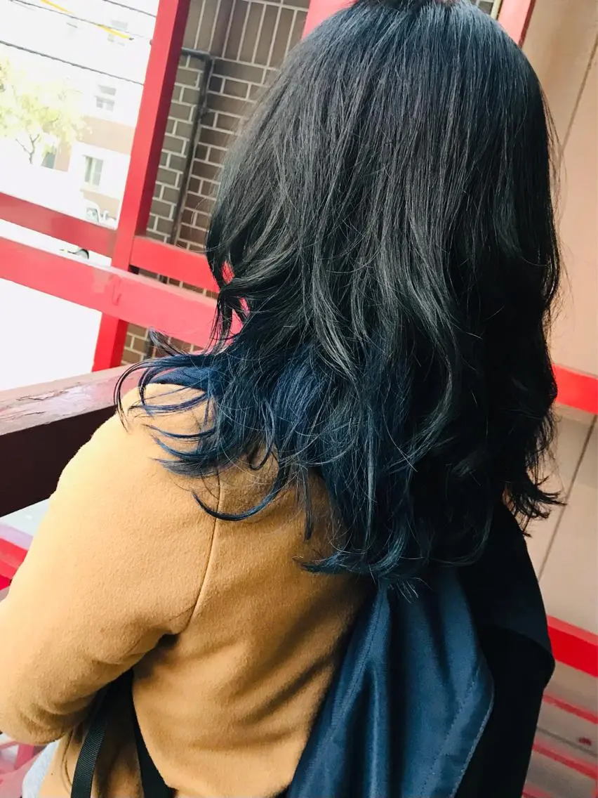 セミロング ママ美容師 ＊ヒマワリのヘアスタイル