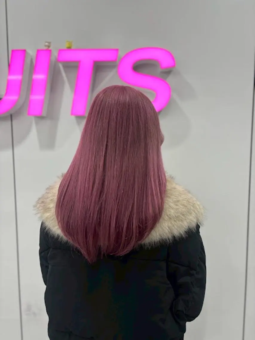 カラー 🪞official FRUITS渋谷🩰のヘアスタイル