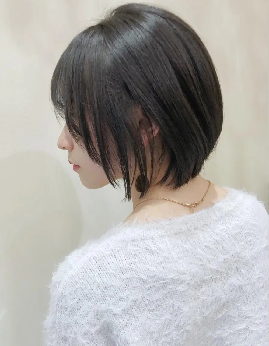 ショート 丸みショート ショートヘア カット 安藤 明日翔のヘアスタイル