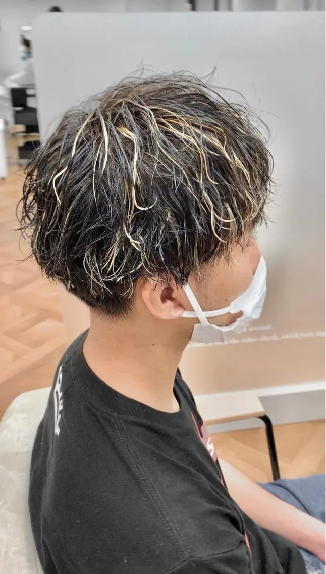 カラー パーマ メンズ 【メンズ特化美容師】 山﨑 凌のヘアスタイル