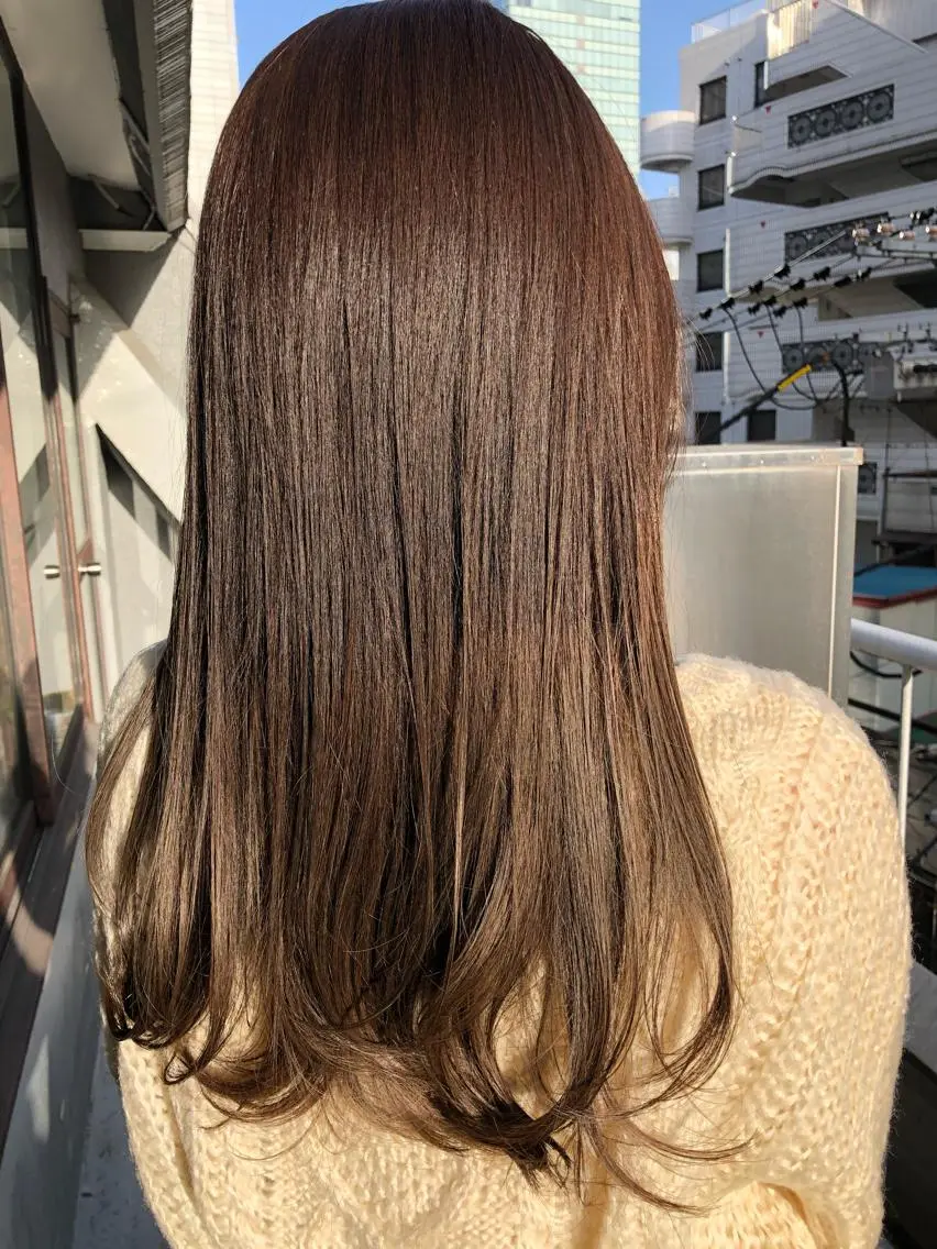 ロング カラー Gardenhair 小笠原篤矢ショートのヘアスタイル