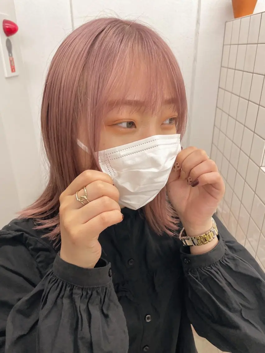 ミディアム カラー ヘアカラー 関 京磨のヘアスタイル