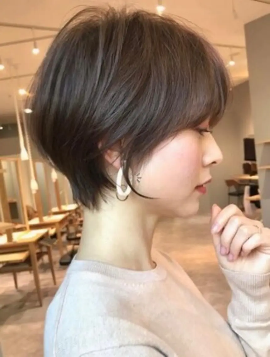 ショート 福本 可奈子のヘアスタイル