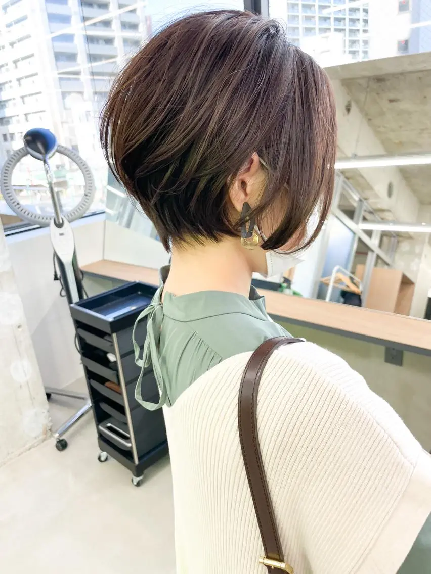 ショート ショートヘア mua 鳳のヘアスタイル