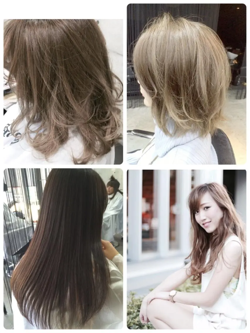 ショート ミディアム セミロング ロング カラー パーマ ヘアアレンジ SUNNY GRACEのヘアスタイル