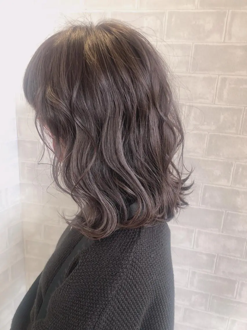 ミディアム ヘアアレンジ 久保田 茜のヘアスタイル