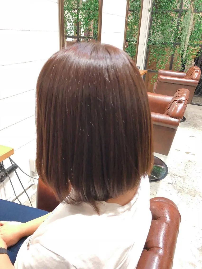 ショート カラー ブラウンカラー ココアブラウン ⭐️ハイクオリティ カラー杉本雄志⭐️のヘアスタイル