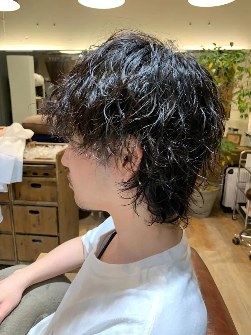 ショート パーマ メンズ カット パーマ メンズカットパーマ ✂️ JOYAのヘアスタイル