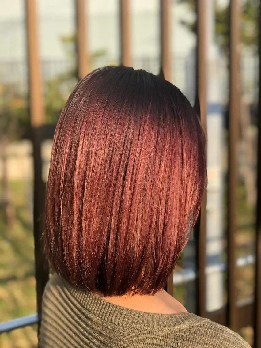 ショート カラー イルミナカラー カット ヘアカラー トリートメント 斉藤 翔平のヘアスタイル