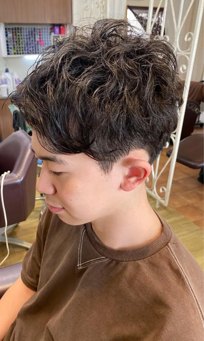 ショート カラー カット ヘアカラー grand juteのヘアスタイル