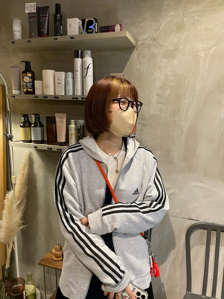 ショート ボブ ふじはら ひなこのヘアスタイル