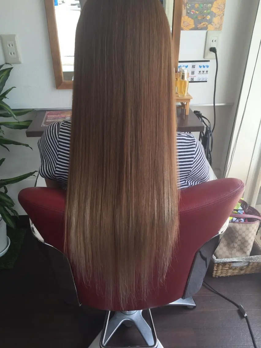 ロング プルエクステ エクステ Wakita Masakiのヘアスタイル