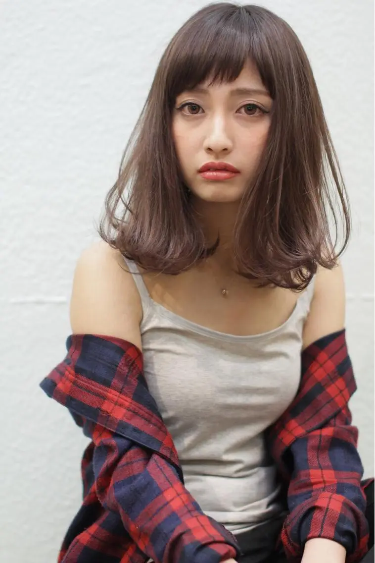 ショート ミディアム セミロング ロング カラー 外国人風カラー ハイトーンブリーチ 土坂 由志【京都】のヘアスタイル