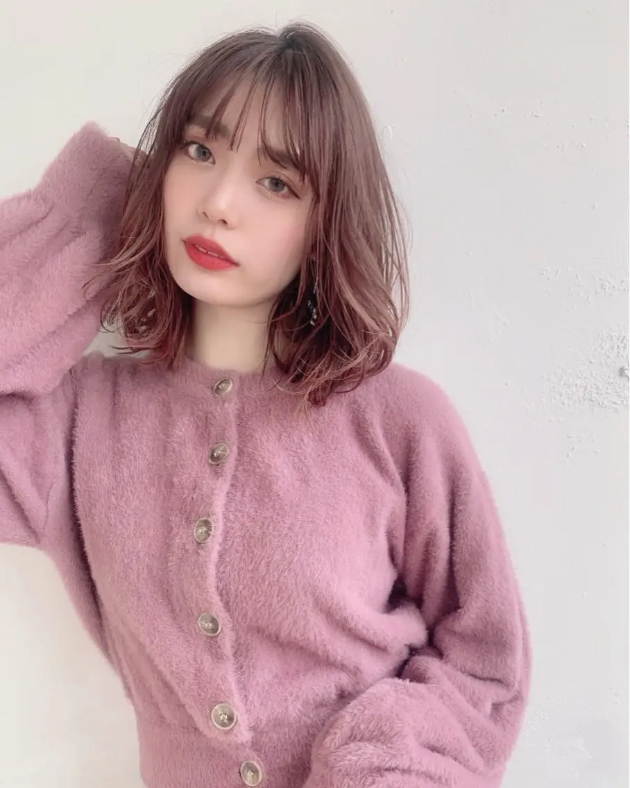 ミディアム 中園 祥吾のヘアスタイル