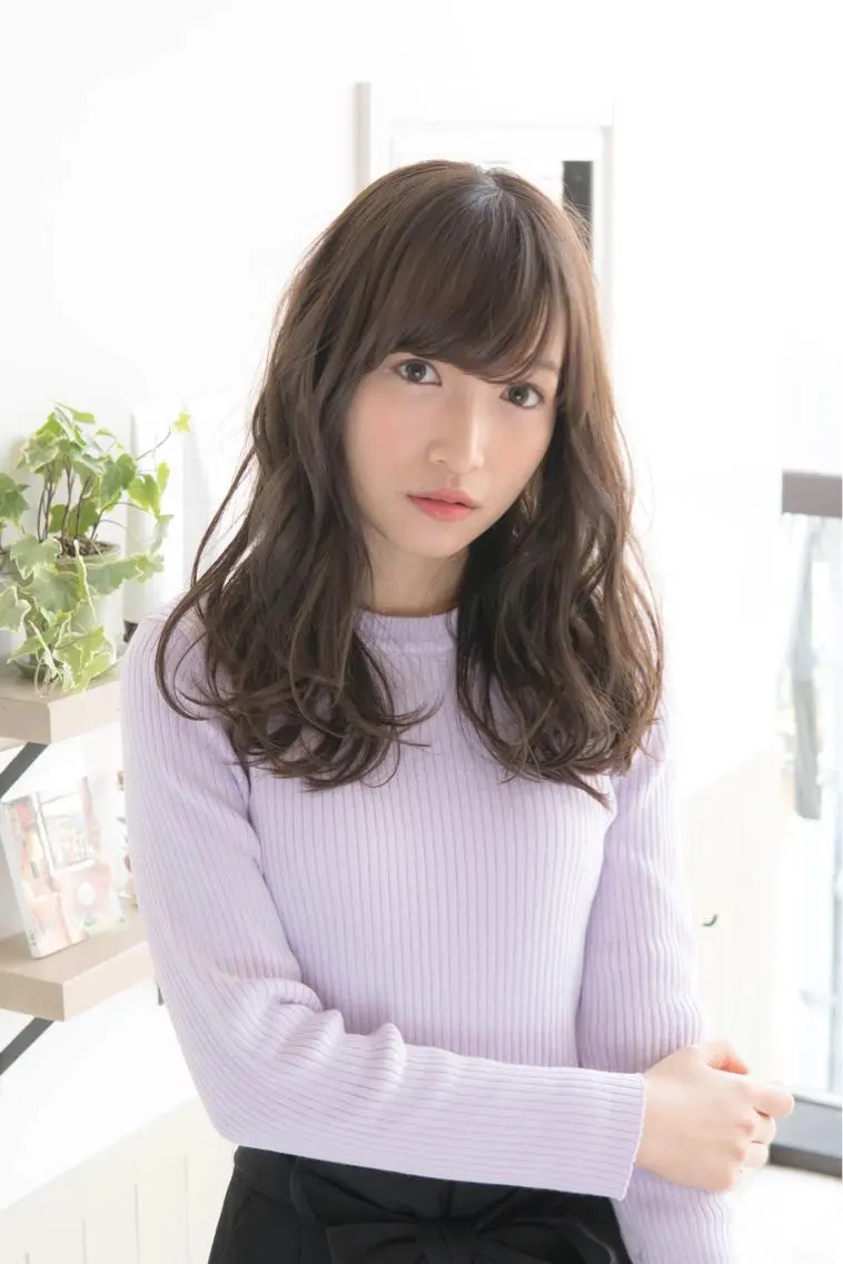 セミロング 永野 良一のヘアスタイル