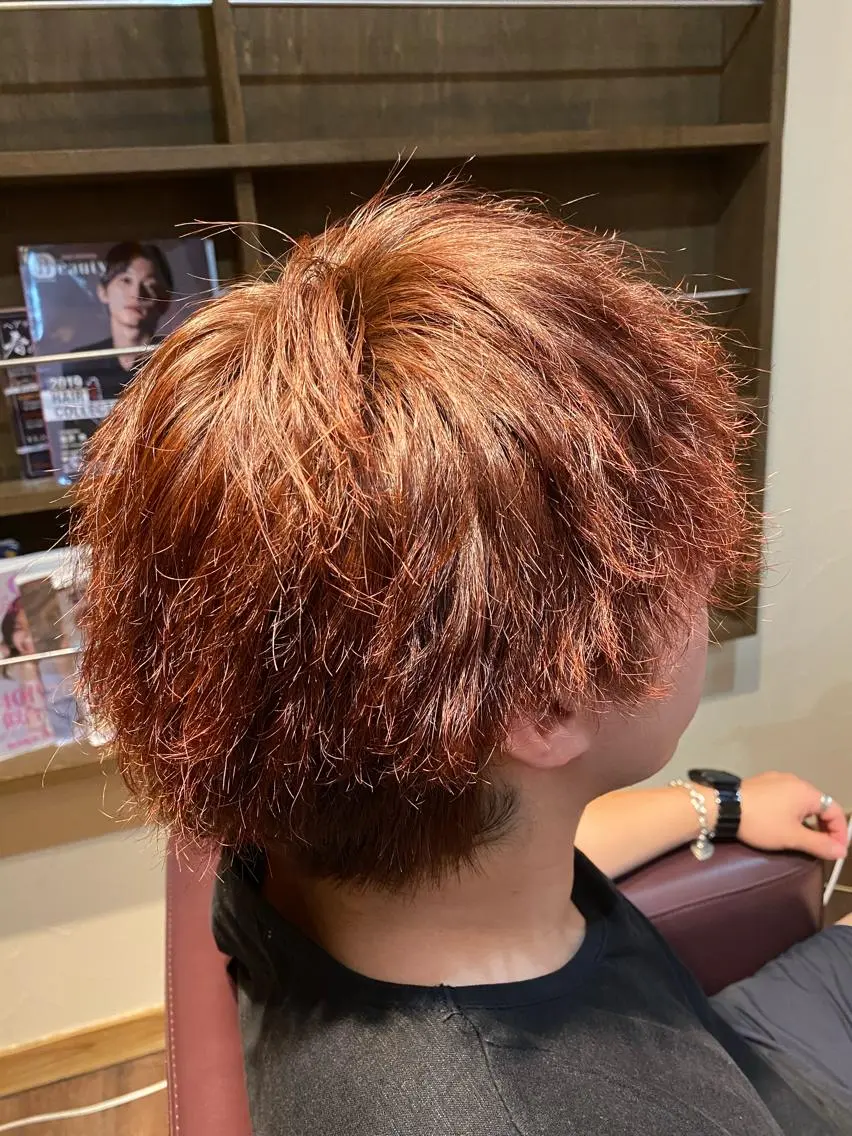 ショート カラー パーマ ヘアアレンジ メンズ キッズ ネイル マツエク・マツパ 🌈髪質改善・美髪矯 正・平野瀬乃🌈のヘアスタイル