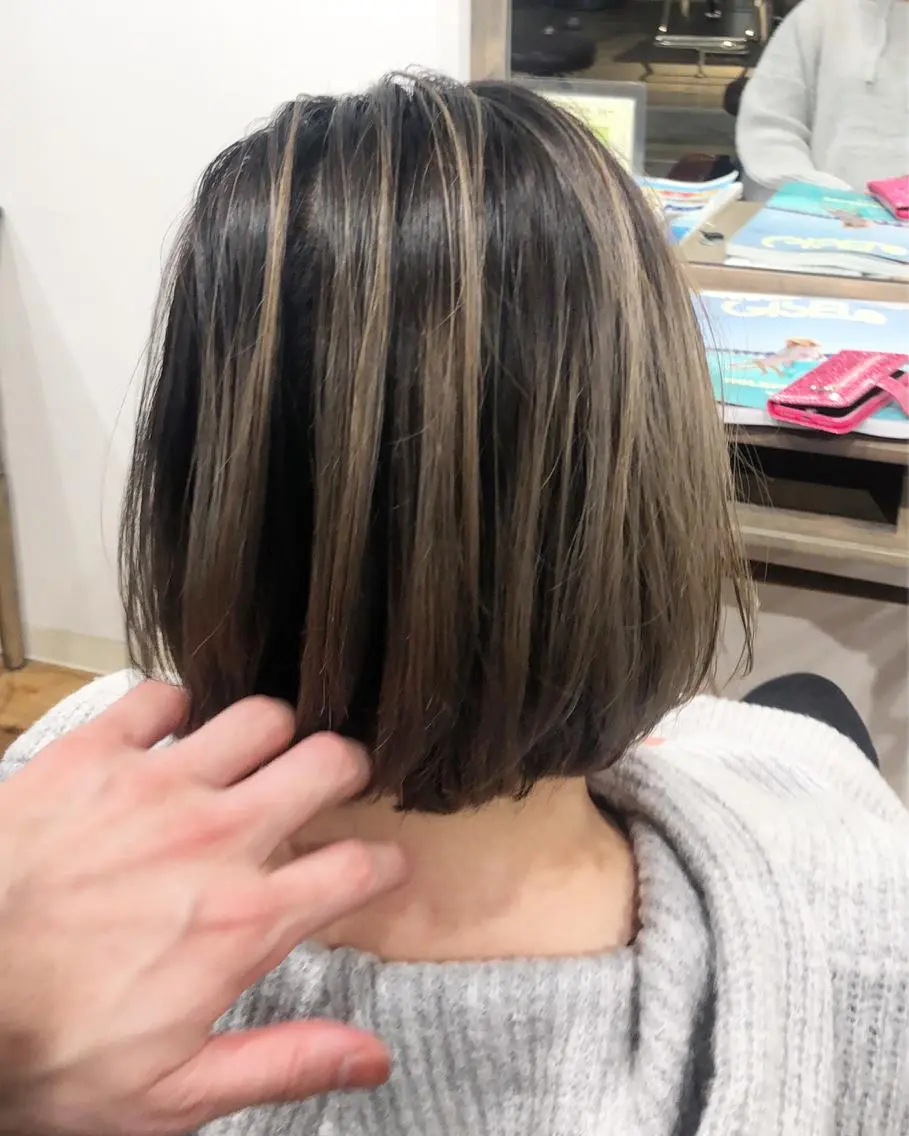 ショート カラー ウルフ/デザイン/ 大阪/タカハシユウキのヘアスタイル