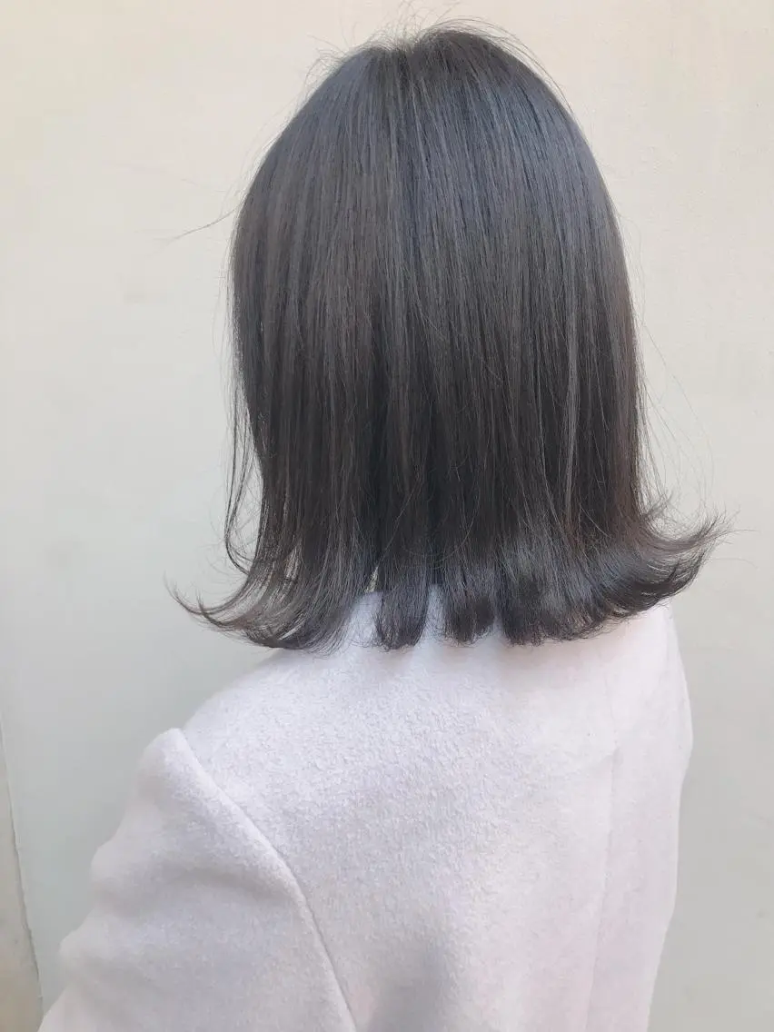 ミディアム カット ヘアカラー トリートメント 高橋 一矢のヘアスタイル