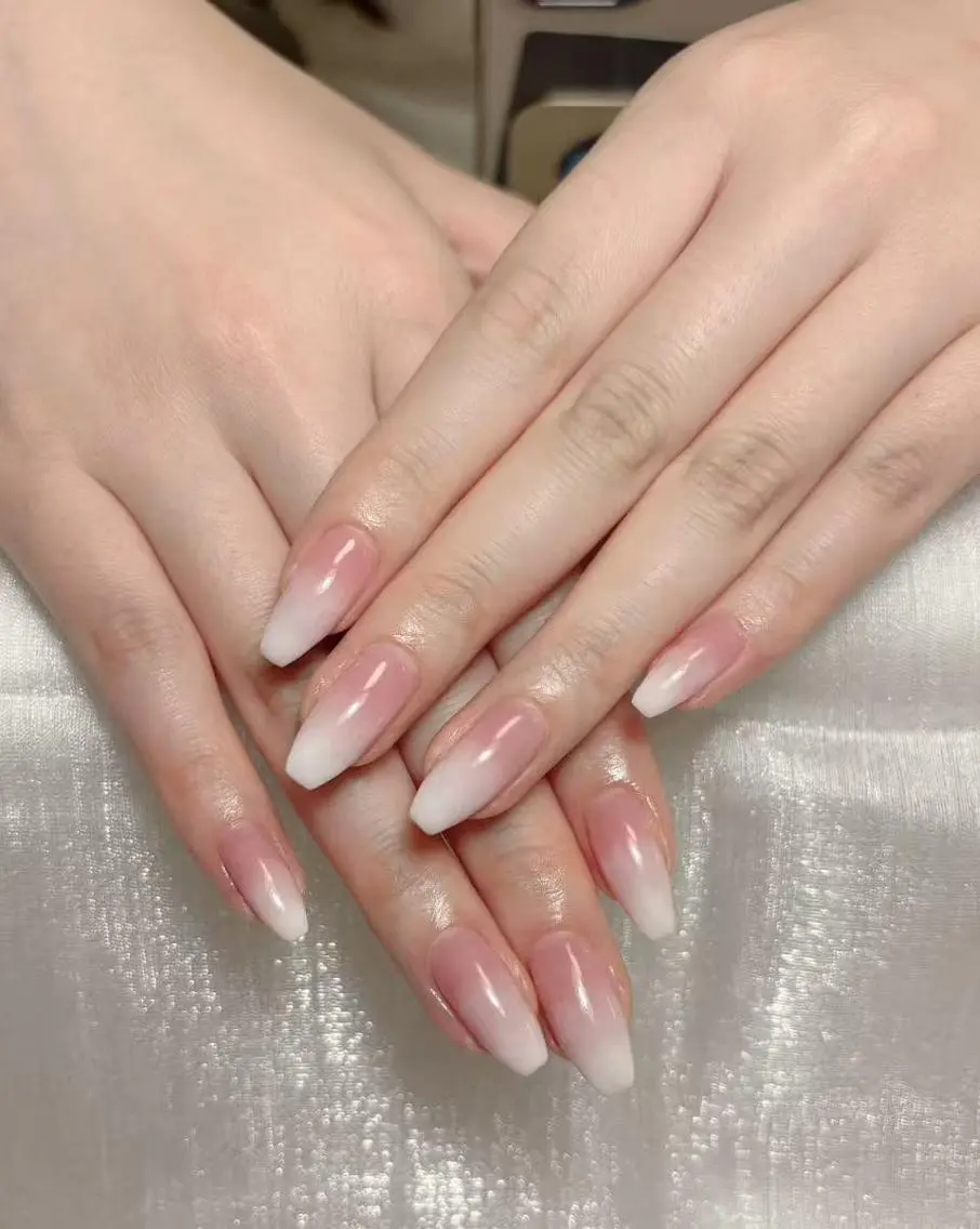 ネイル アートネイル 長さ出し ジェルネイル 韓国ネイル 持ち込み ハンドネイル ハンドケア Hana Bloom Nail💜Akiのネイルデザイン