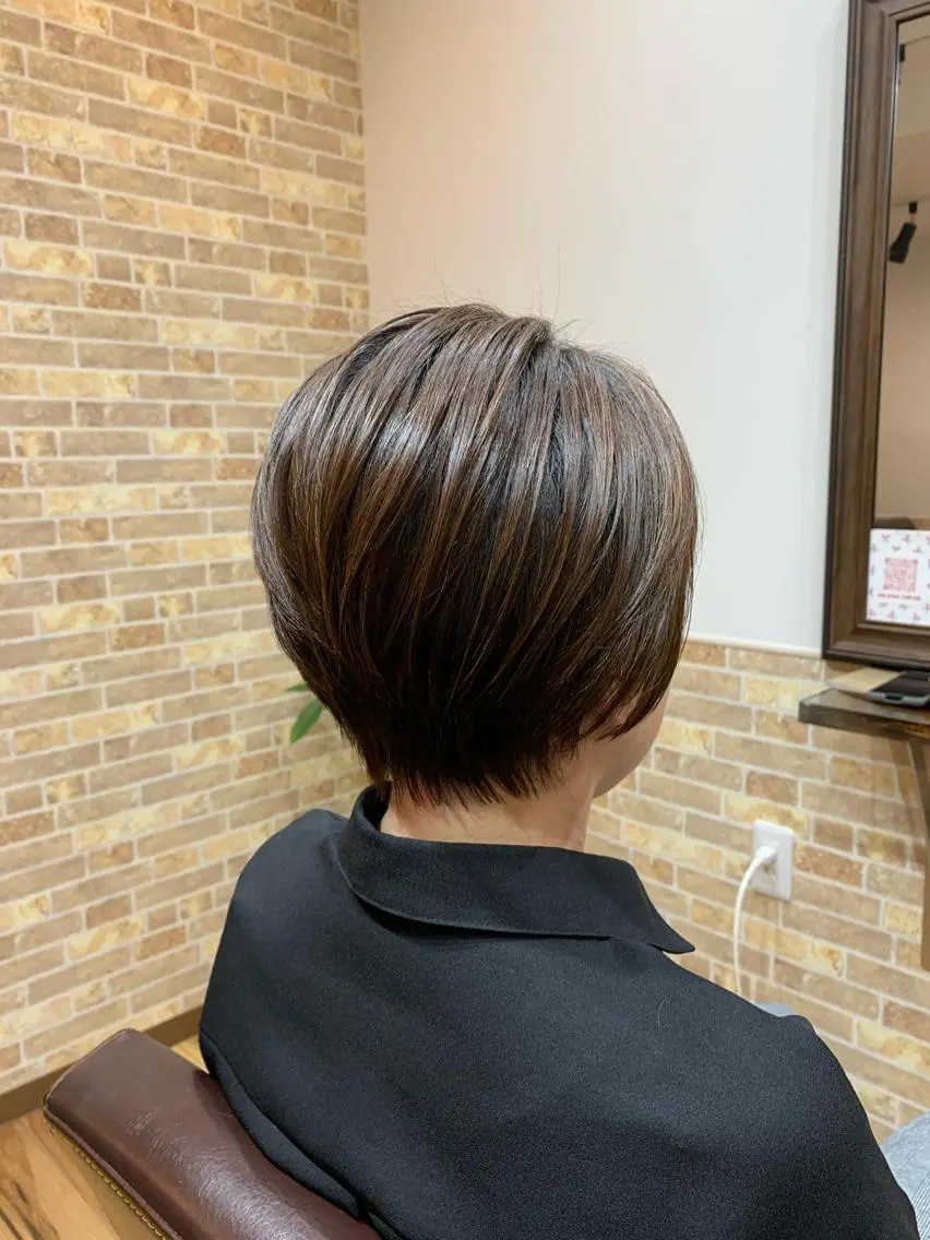 ショート カット ヘアーハウス テンプラードのヘアスタイル