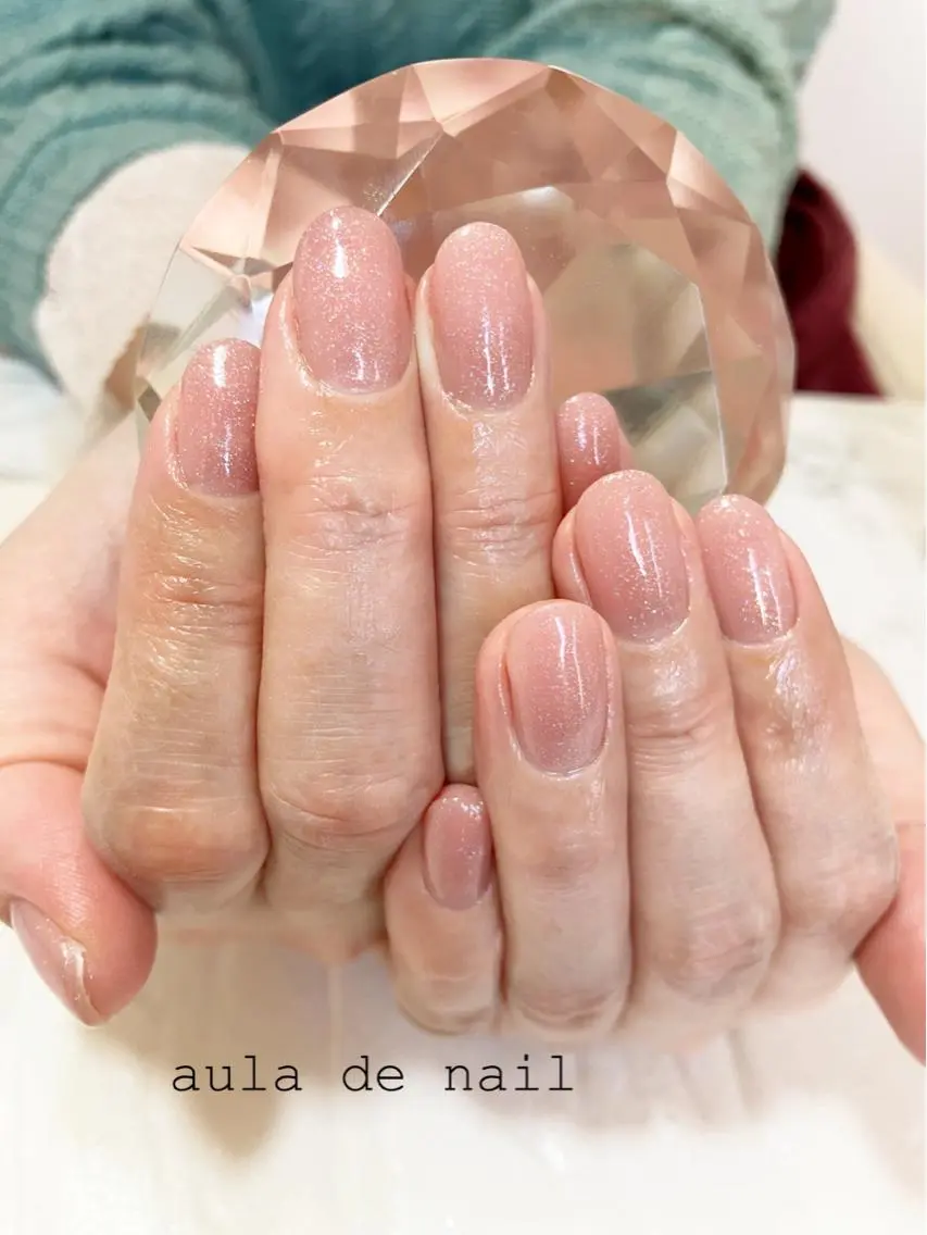 セミロング ネイル ハンドネイル auladenail アウラデネイルのネイルデザイン