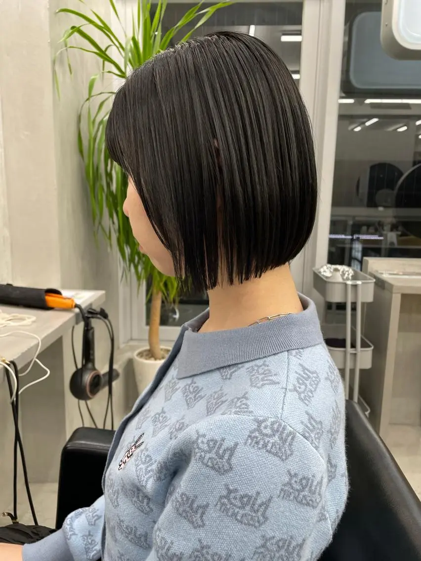ショート カット トリートメント 👑ボブはお任せ ミヤノ👑のヘアスタイル