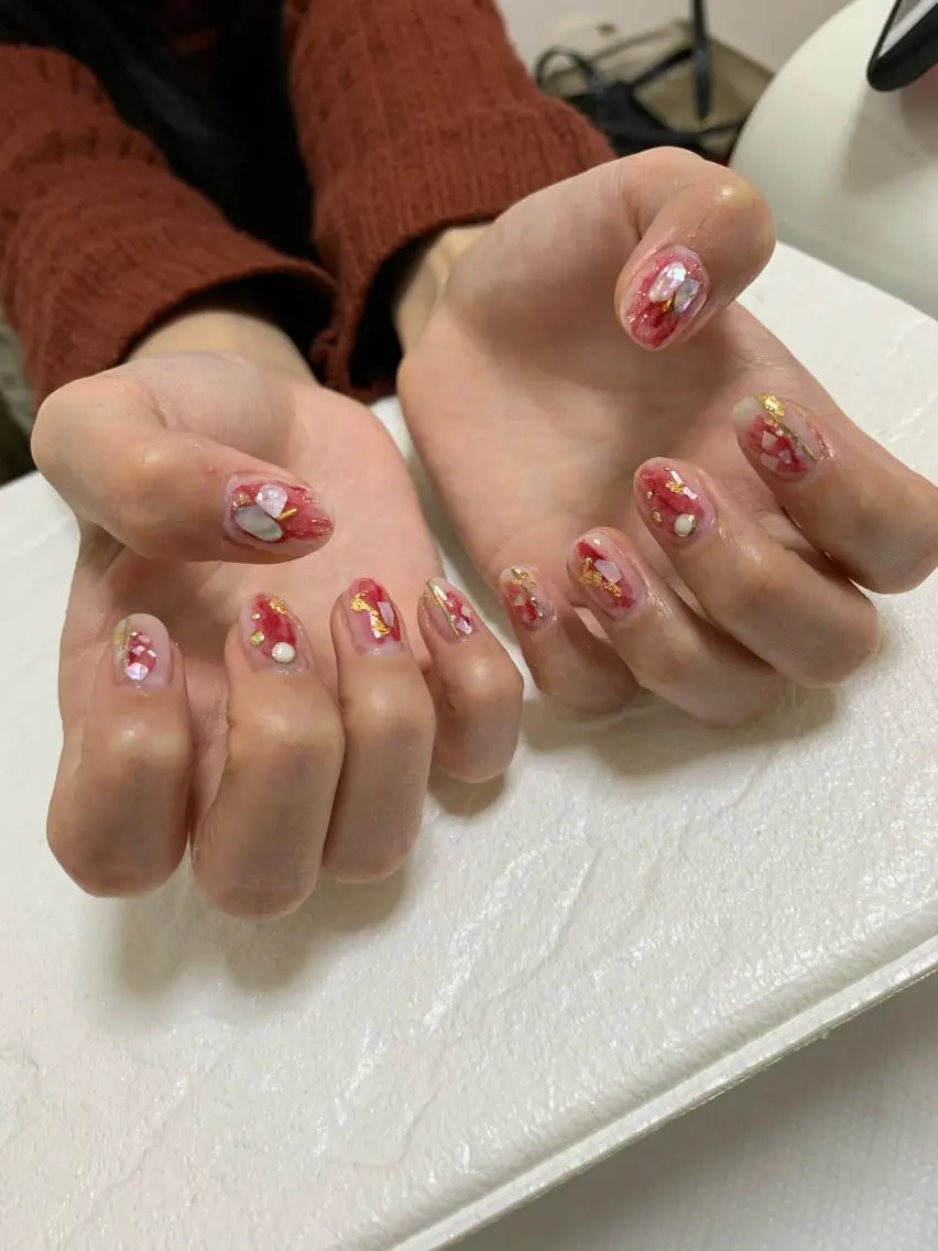 ネイル ハンドネイル フットネイル 竹本 愛のネイルデザイン